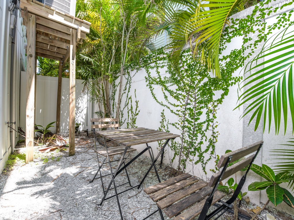 Outdoor sitting area