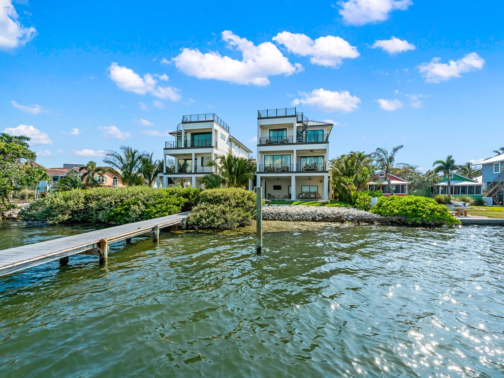 Relaxing Deck Facing the Home