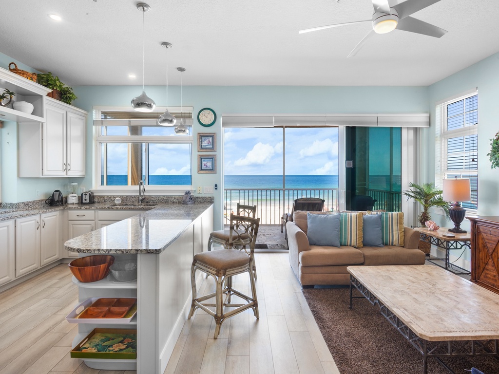 Open social area for guests