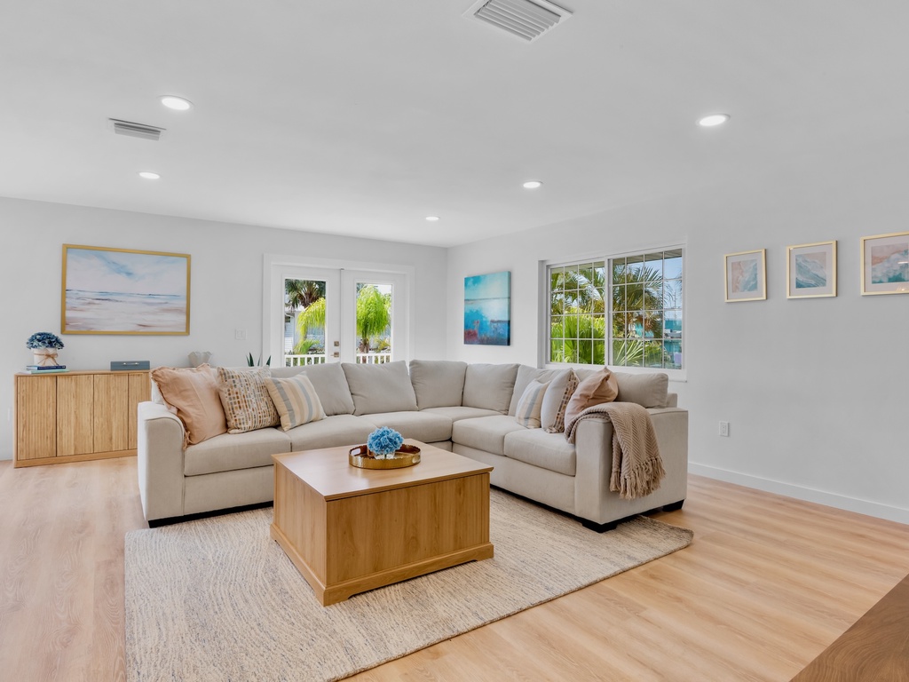 Living Room with Plush Seating