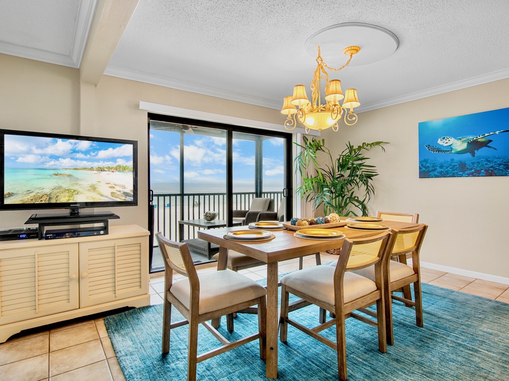 Dining table for six guests