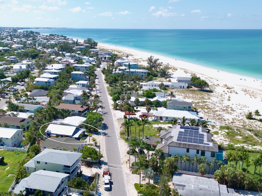 Just minutes from the beach