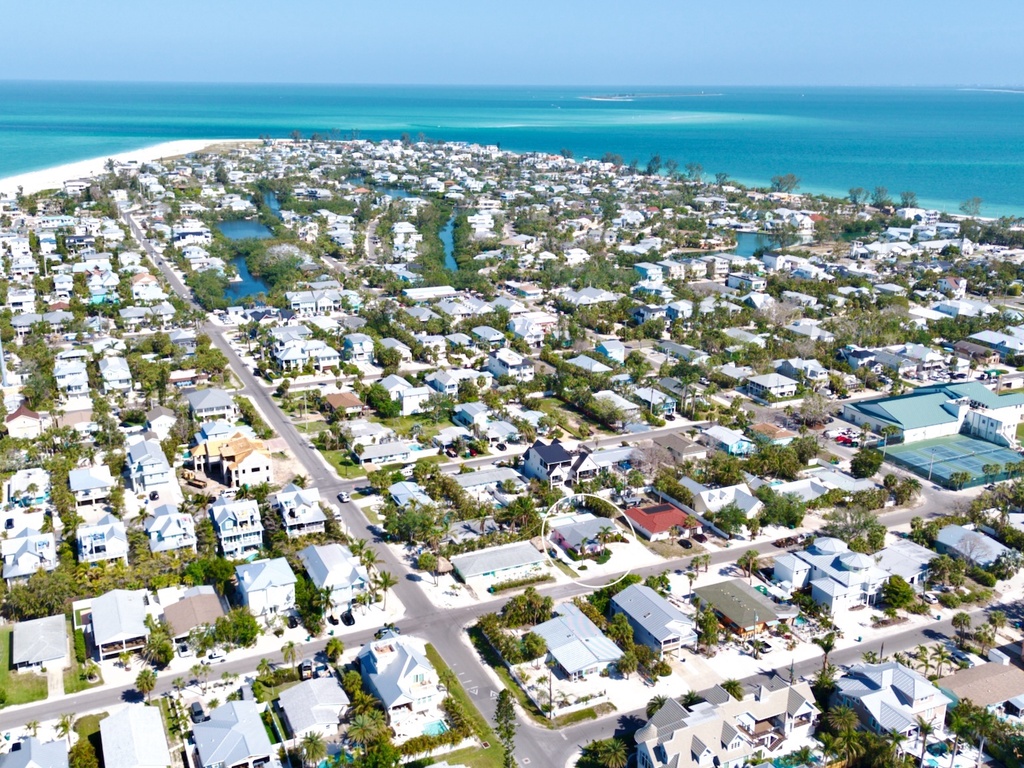 High view of the location