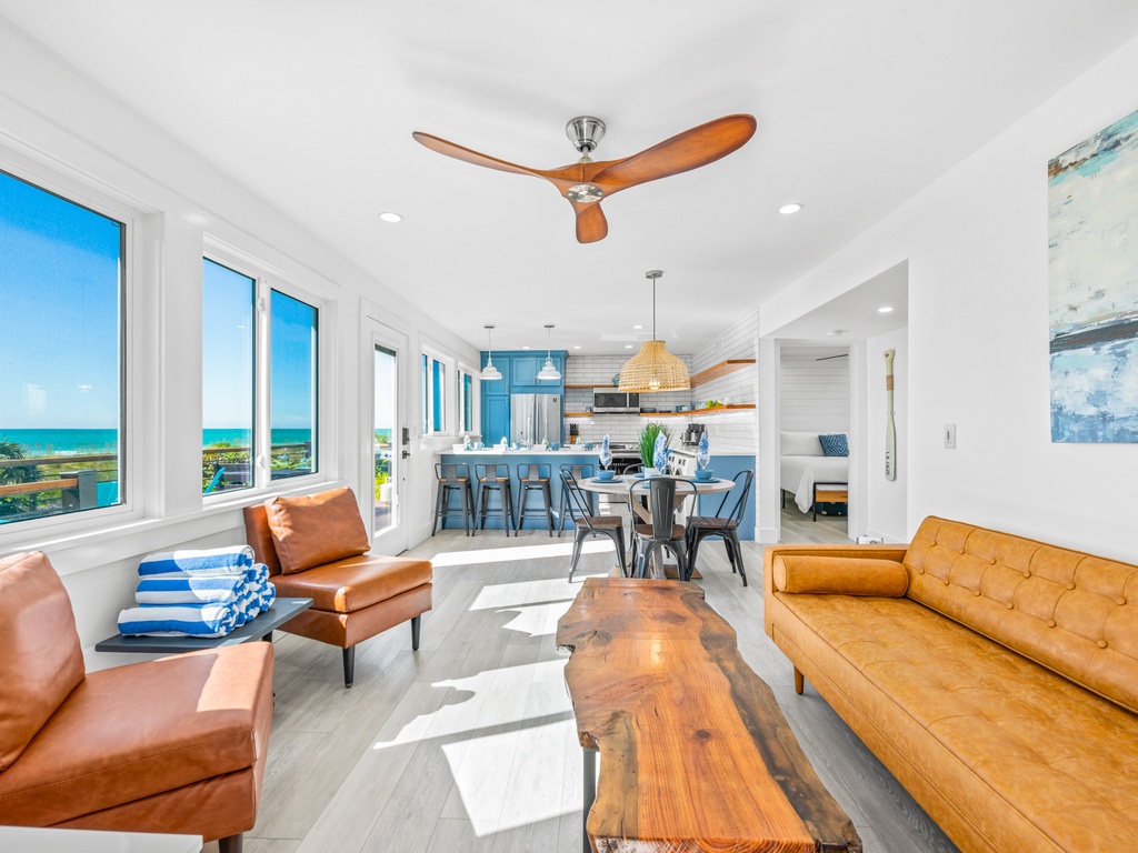 Living Area with Light