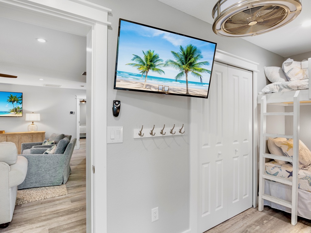 Third Bedroom, Three Twin Beds