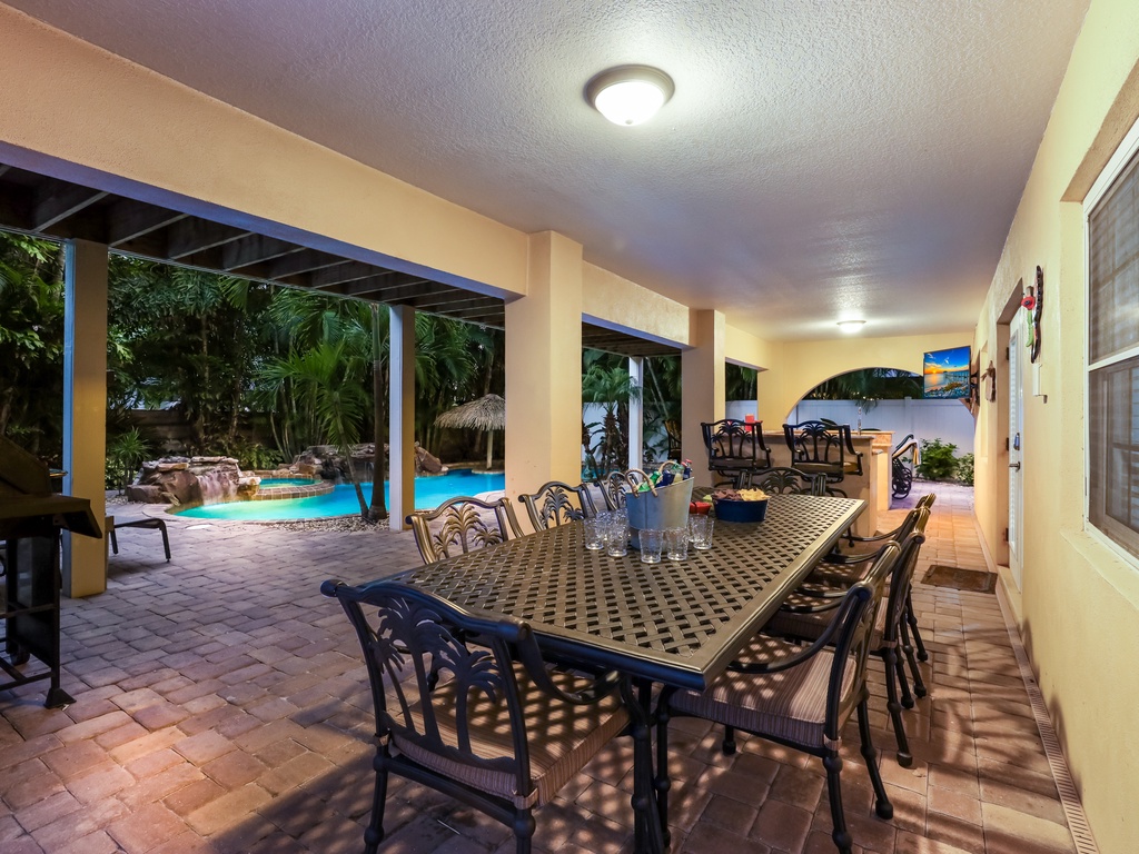 Pool With Lounge Surrounding