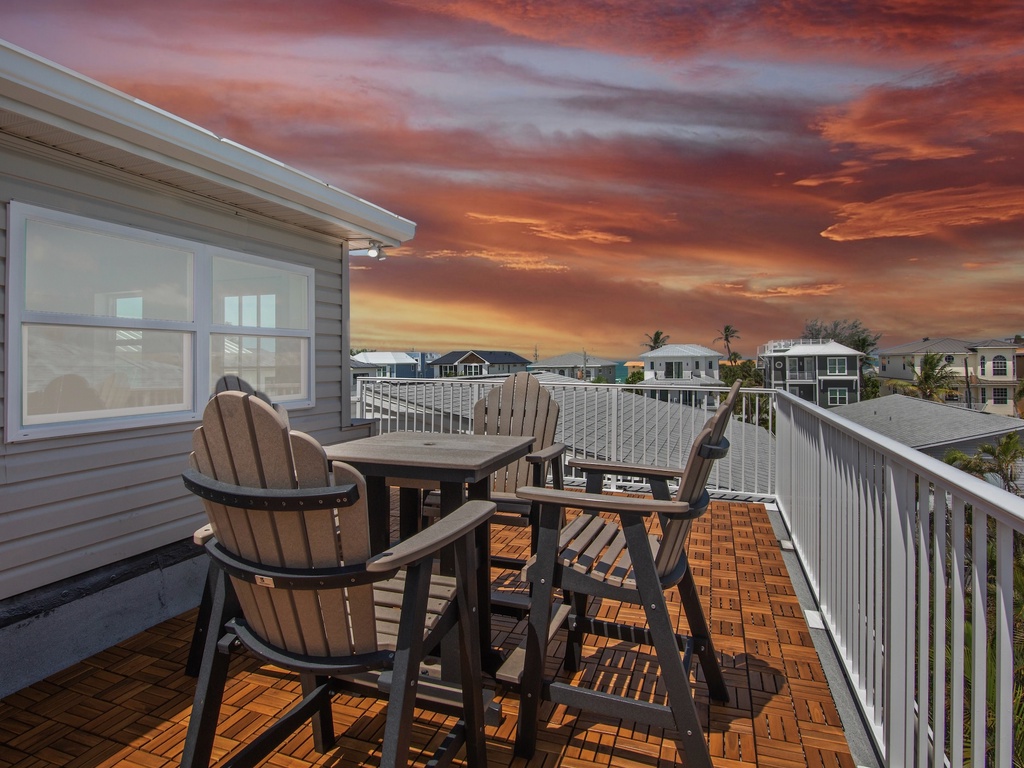 Rooftop Lounge Area
