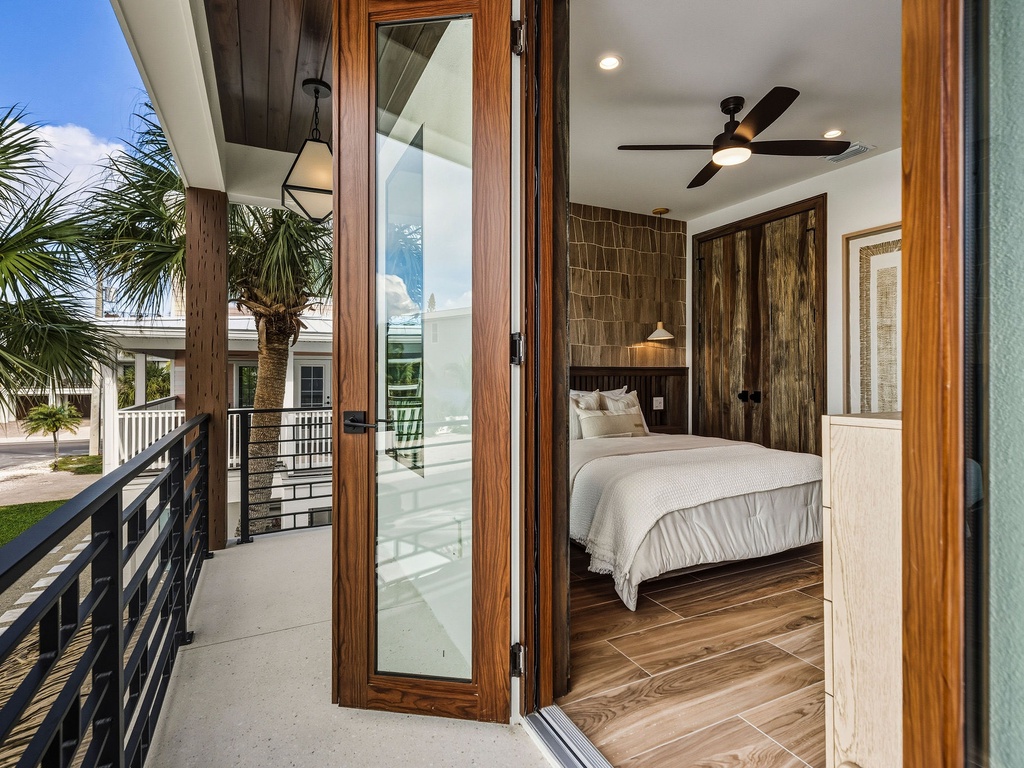 Primary Bedroom (3rd Floor), Private Balcony