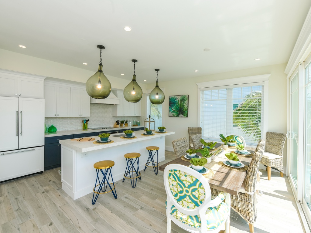 Kitchen and Dining Area