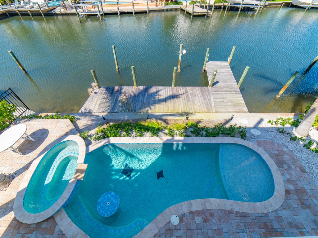 Private Pool and Dock