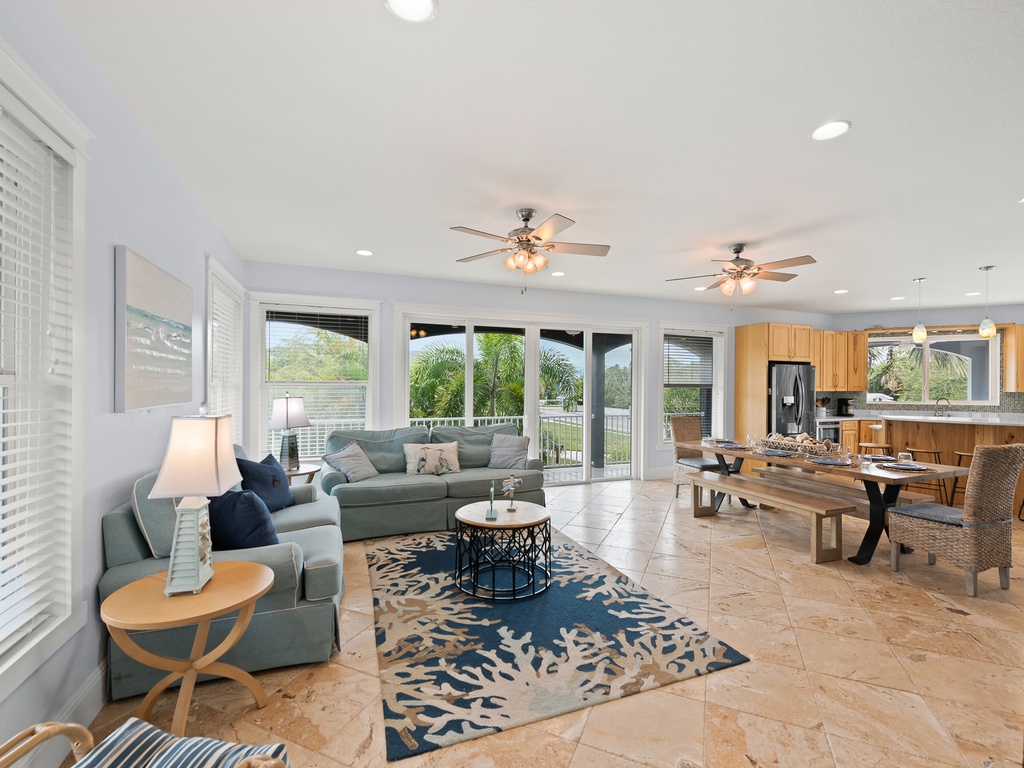 Open Concept Living Area