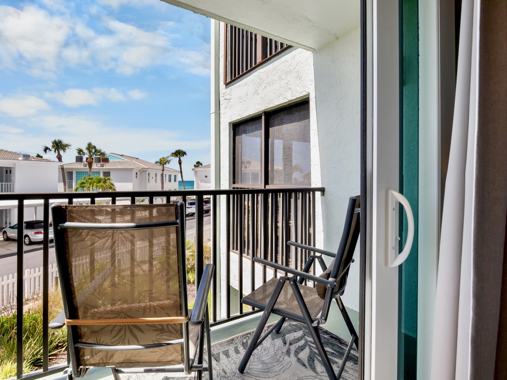 Private Balcony Overlooking Gulf