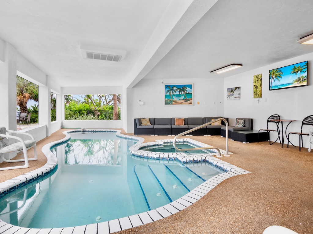 Poolside Living Area