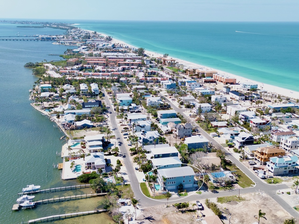 High view of location near the beach by Anna Maria Vacations