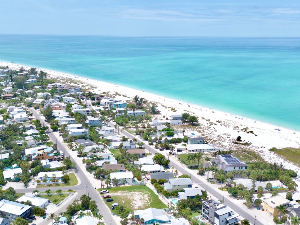Aerial View - Turtle Crawl by Anna Maria Island Accommodations
