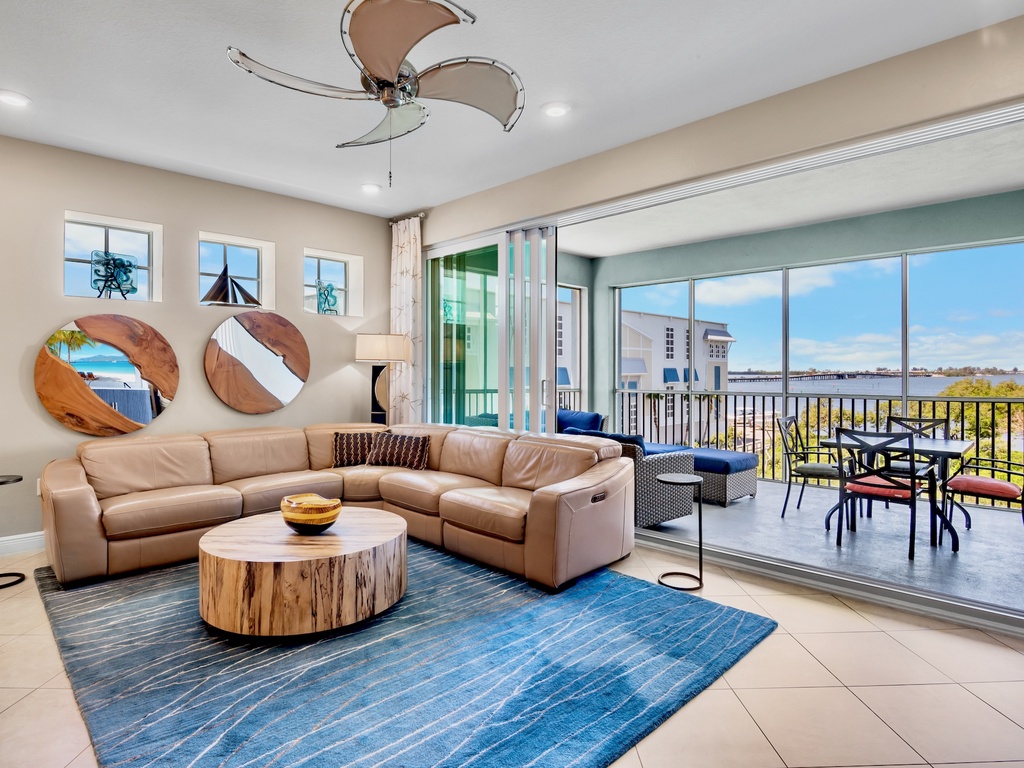 Living Area with Plush Seating