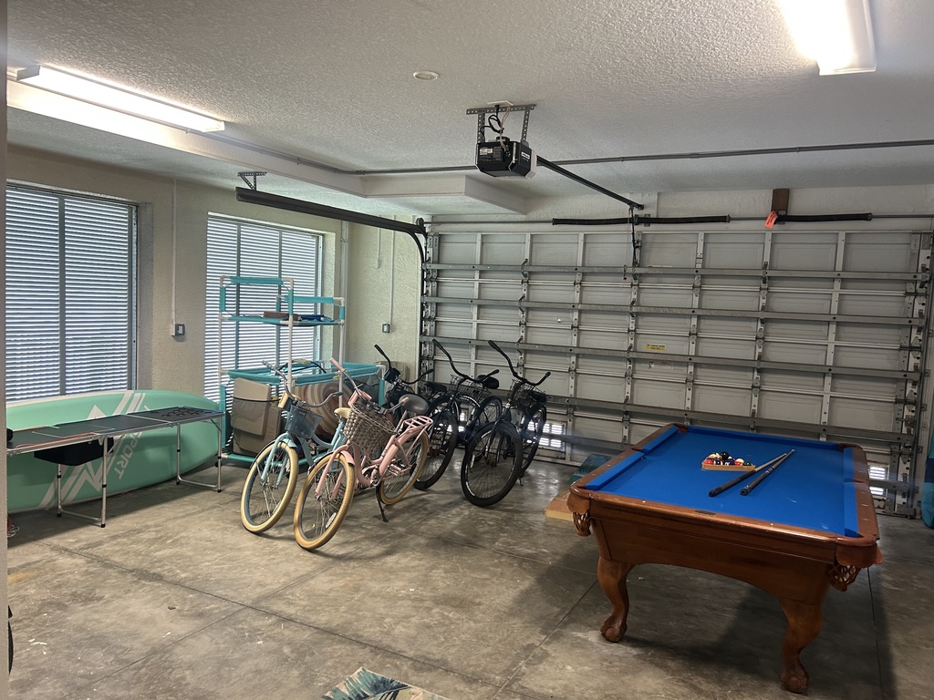 Bicycles and recreation area