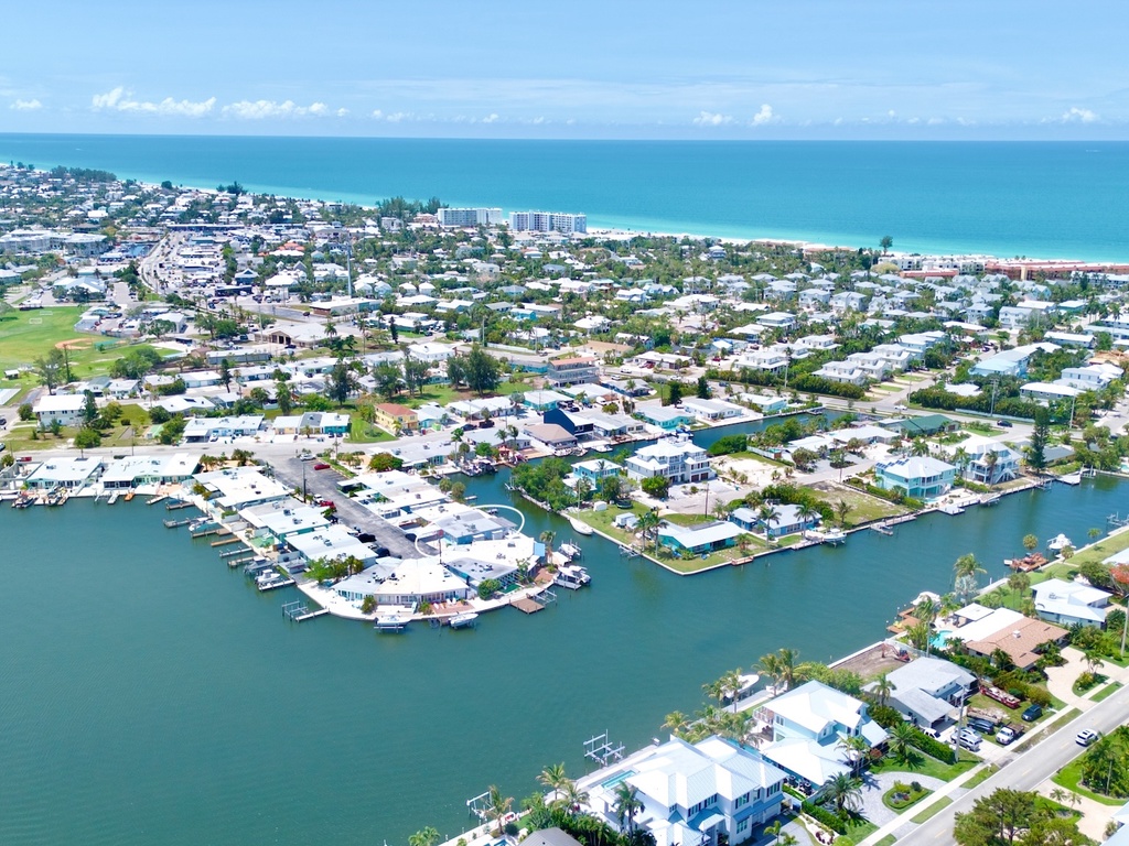 Aerial View - Delphina by Anna Maria Island Accommodations