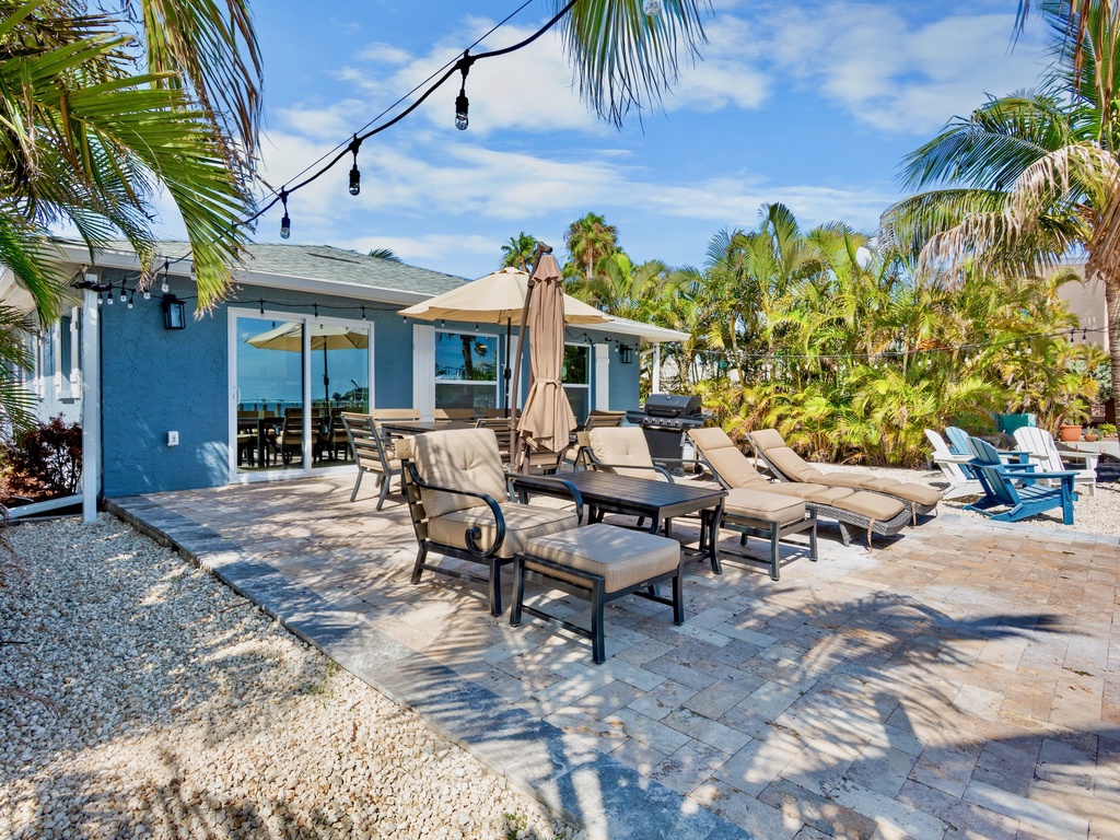 Outdoor Seating with Dock Access