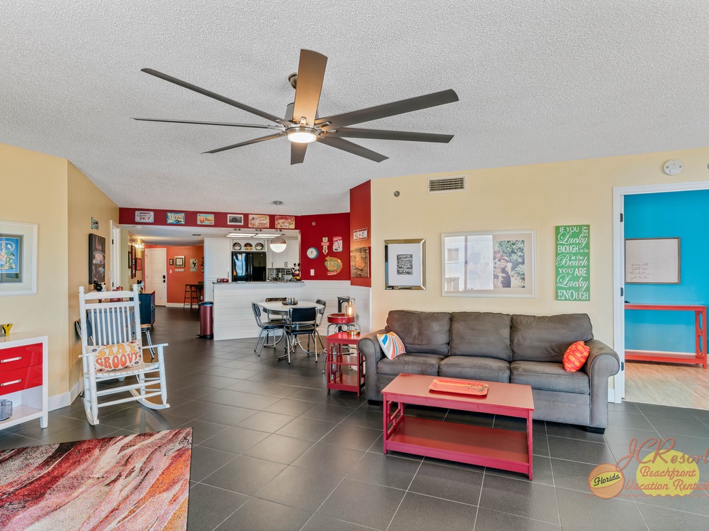 Beach Palms 409 Living room