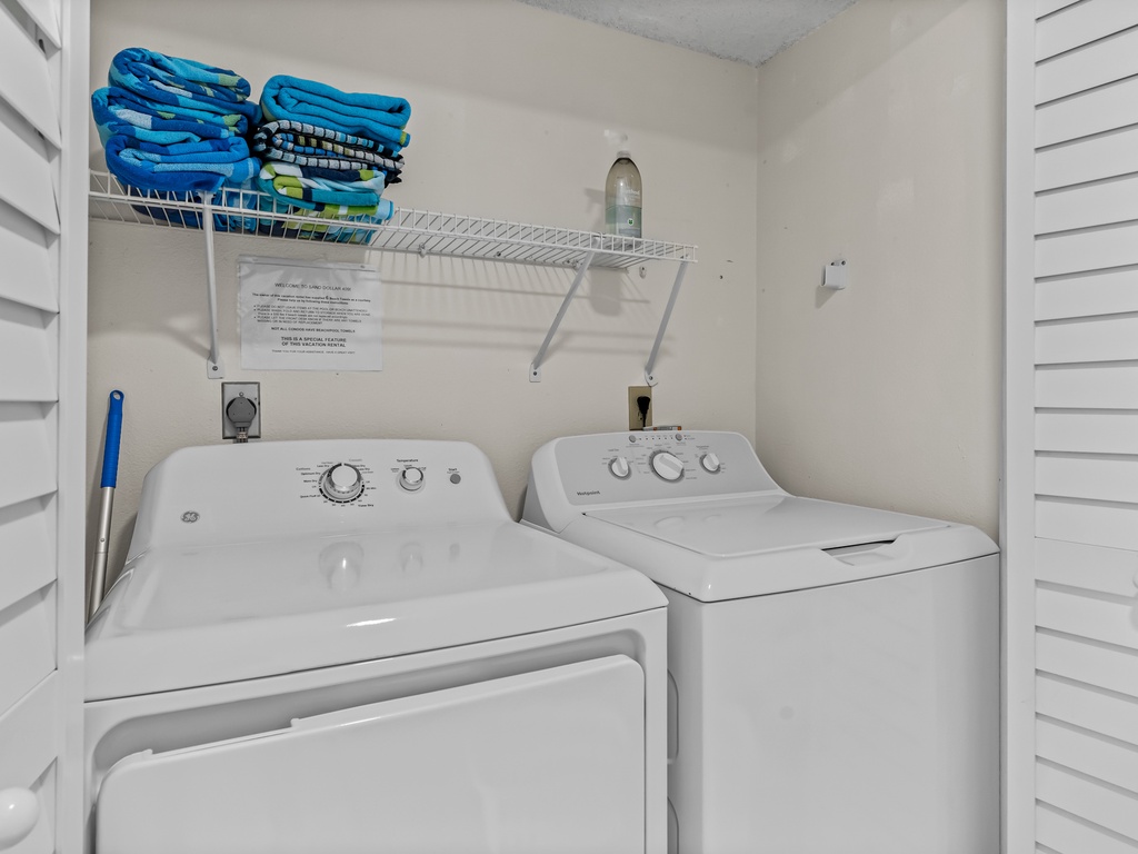 JC Resorts Sand Dollar 409 Laundry Indian Shores-1(2048 Pixels)33