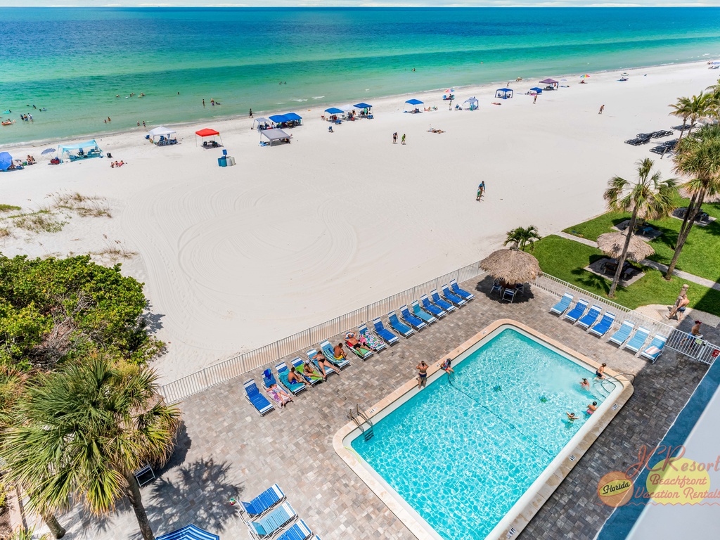 Sea Oats 501 Balcony View of Pool