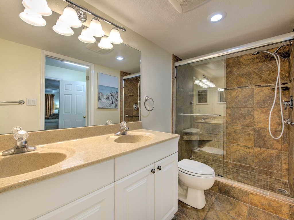 JC Resorts Redington Shores Sea Oats 106 Main bathroom 1