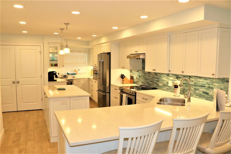 Kitchen and dining area