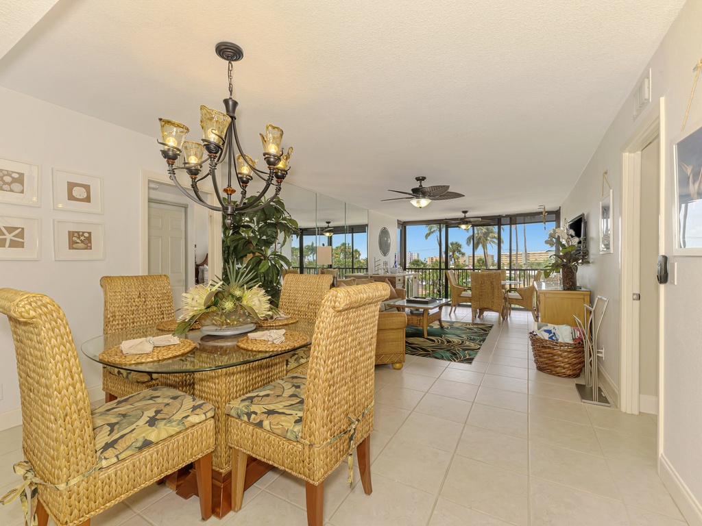 Open-concept Living and Dining