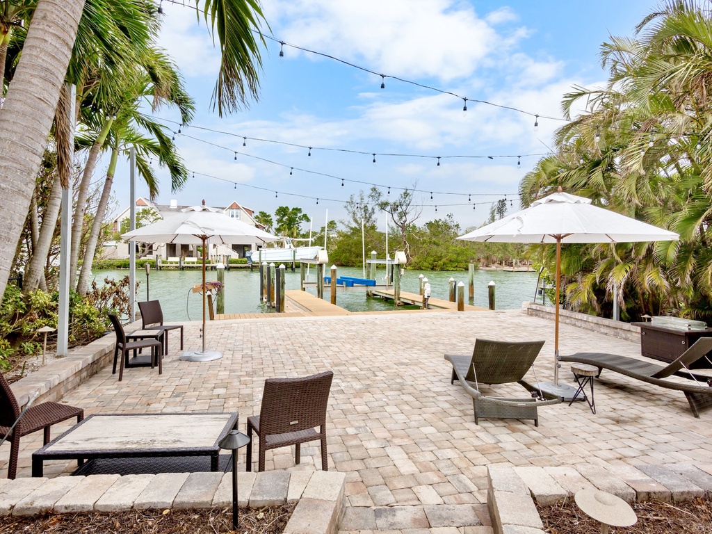 Canal Front Patio