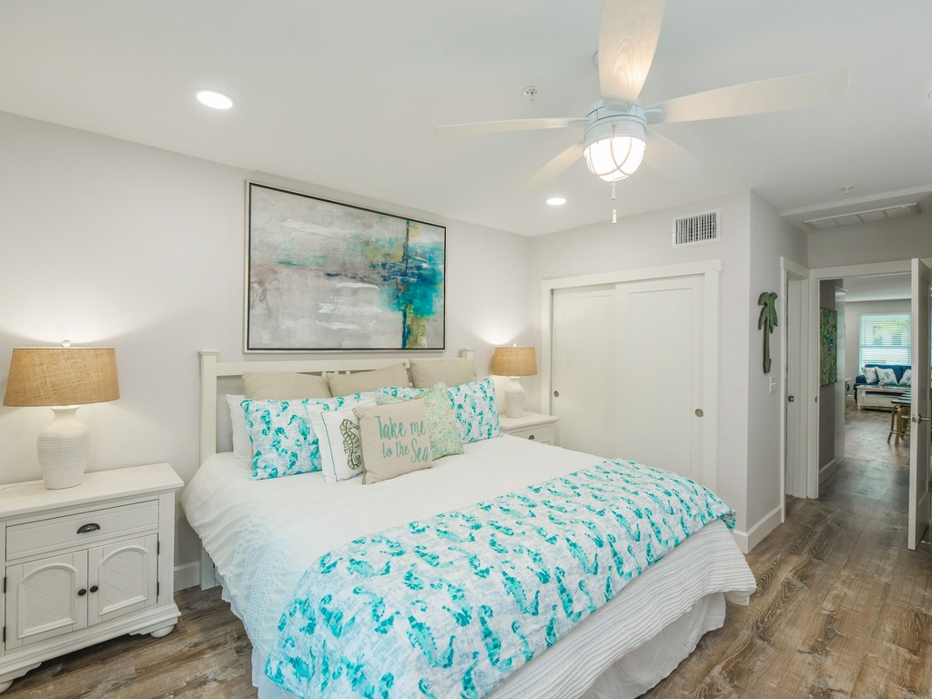 West Unit - Second Bedroom - King