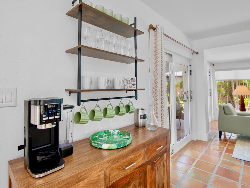 Bright kitchen with ample storage