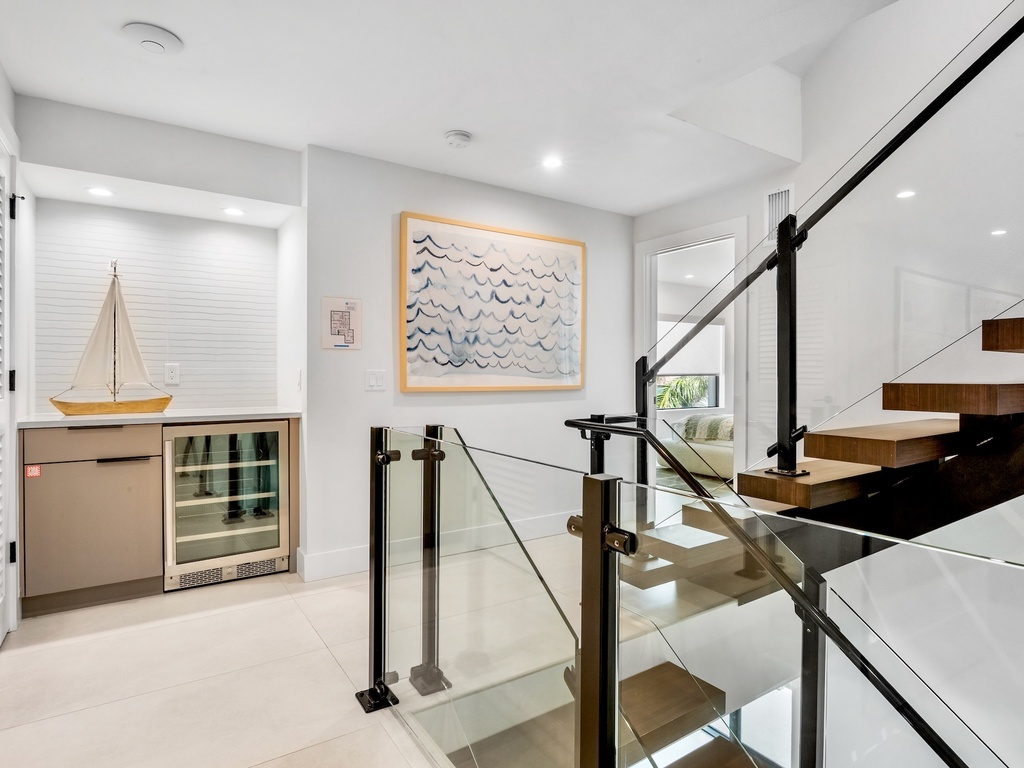 Kitchenette with Easy Stair Access