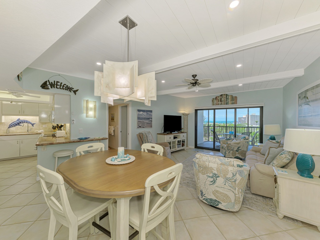Main dining and living area