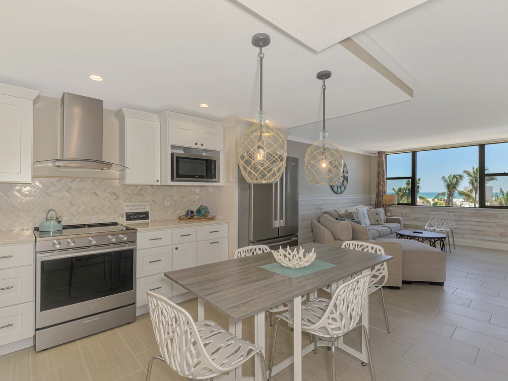 Kitchen and Dining Area