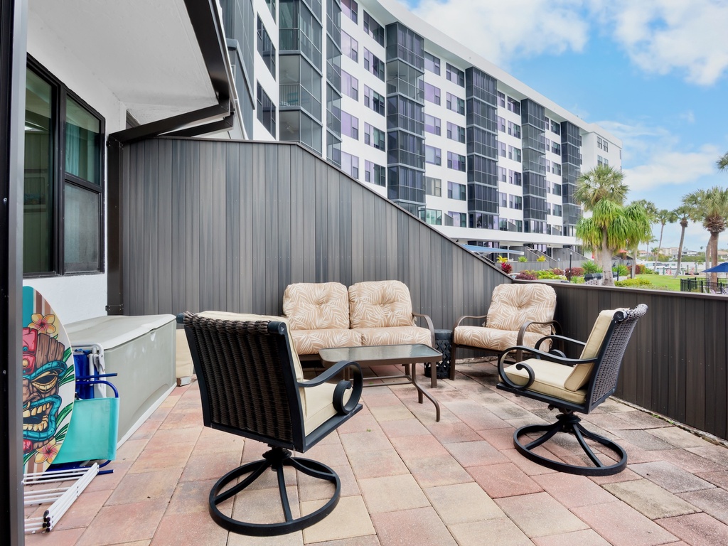 Outdoor Lounge Area