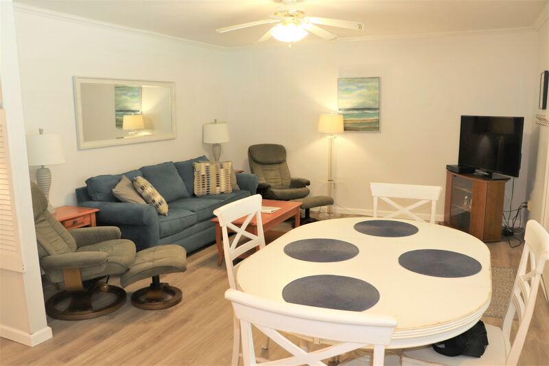 Cozy living room with plush seating