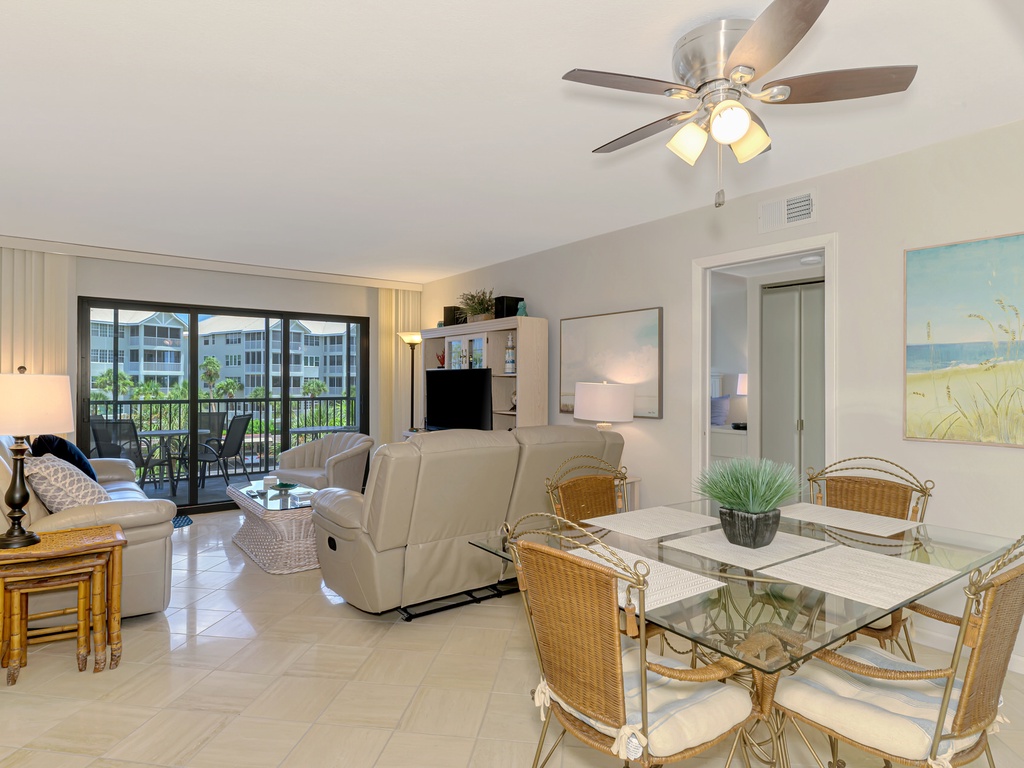 Dining and Living Area