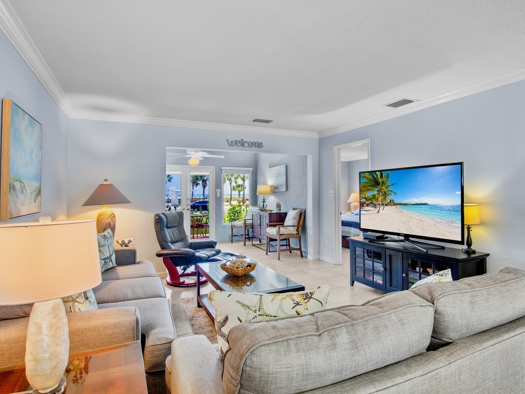 Living Area with TV