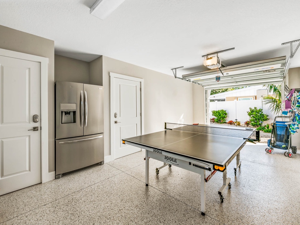 Game Room with Ping Pong