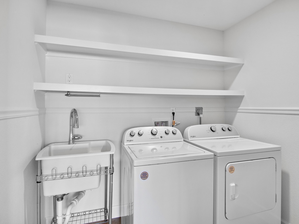 Laundry Area with Washer and Dryer