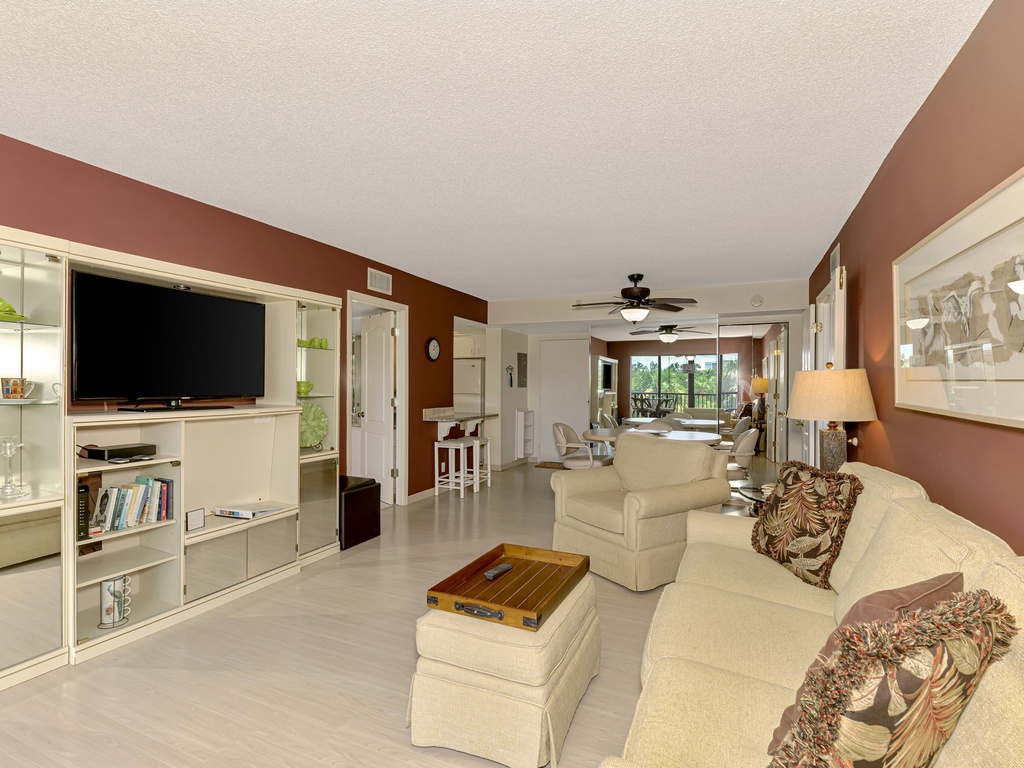 Living Area with TV