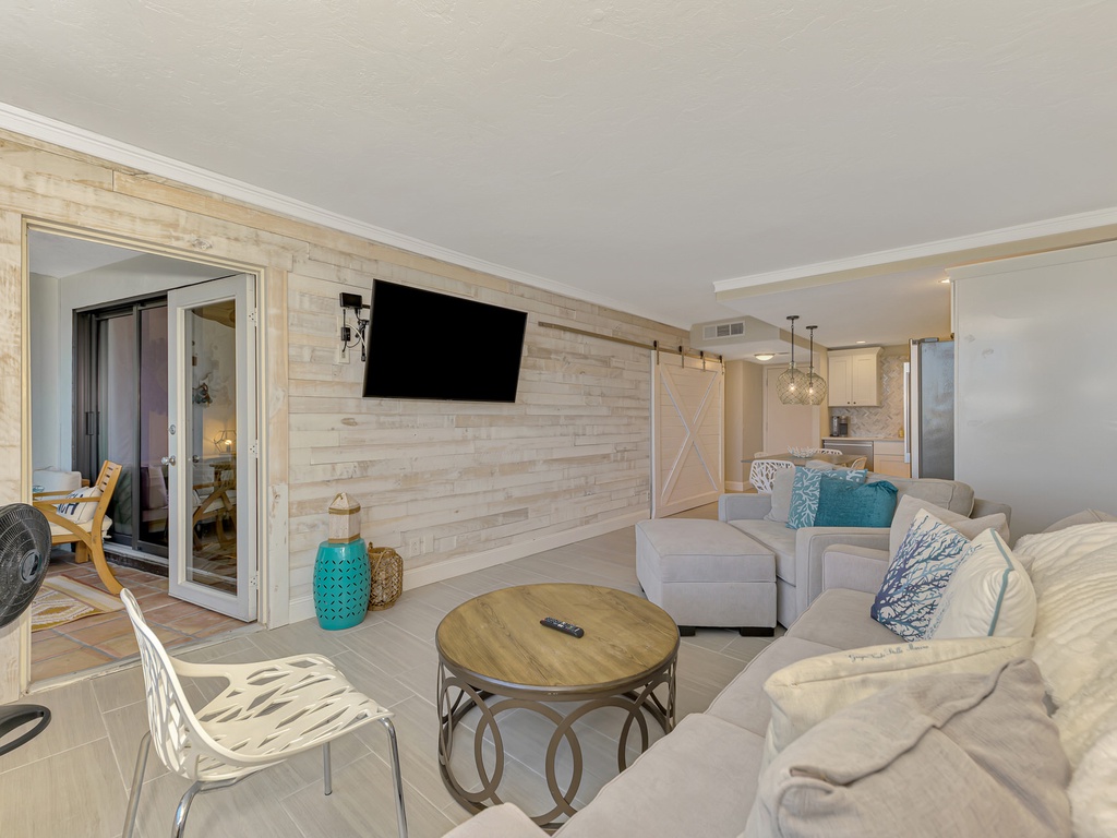 Living Area with TV