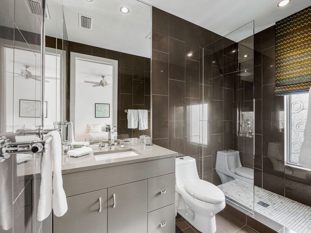 Bedroom 2 - En Suite Bathroom with Walk-in Shower