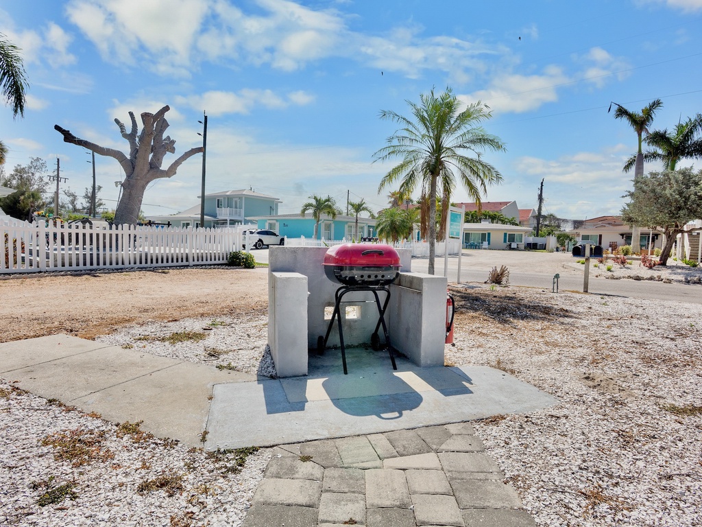 Grill Area with Outdoor Seating