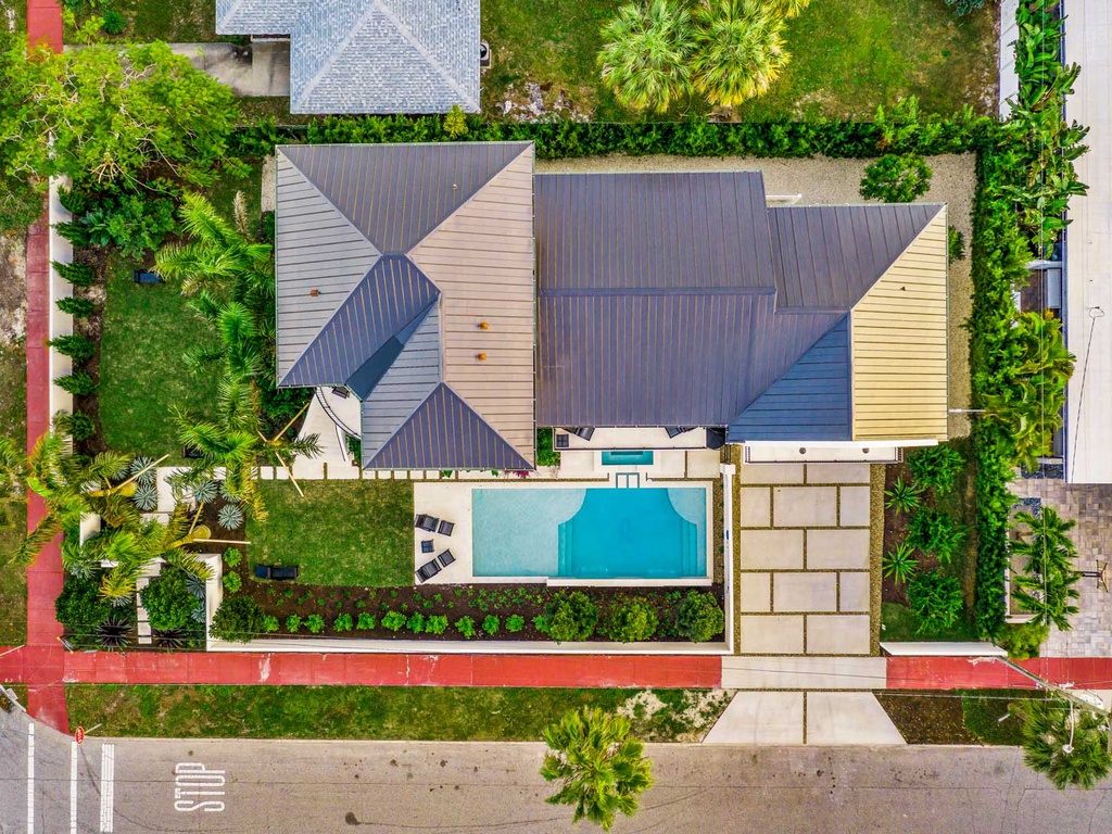 Aerial View of Property