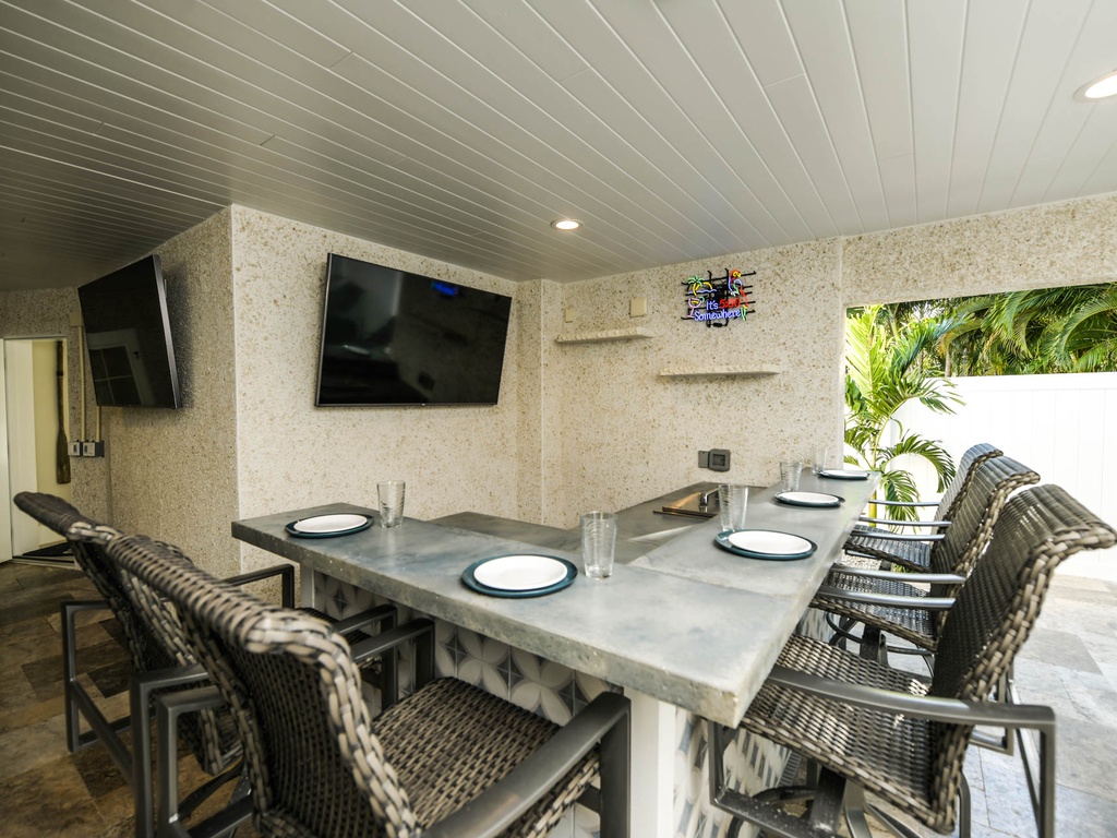 Backyard Bar Seating