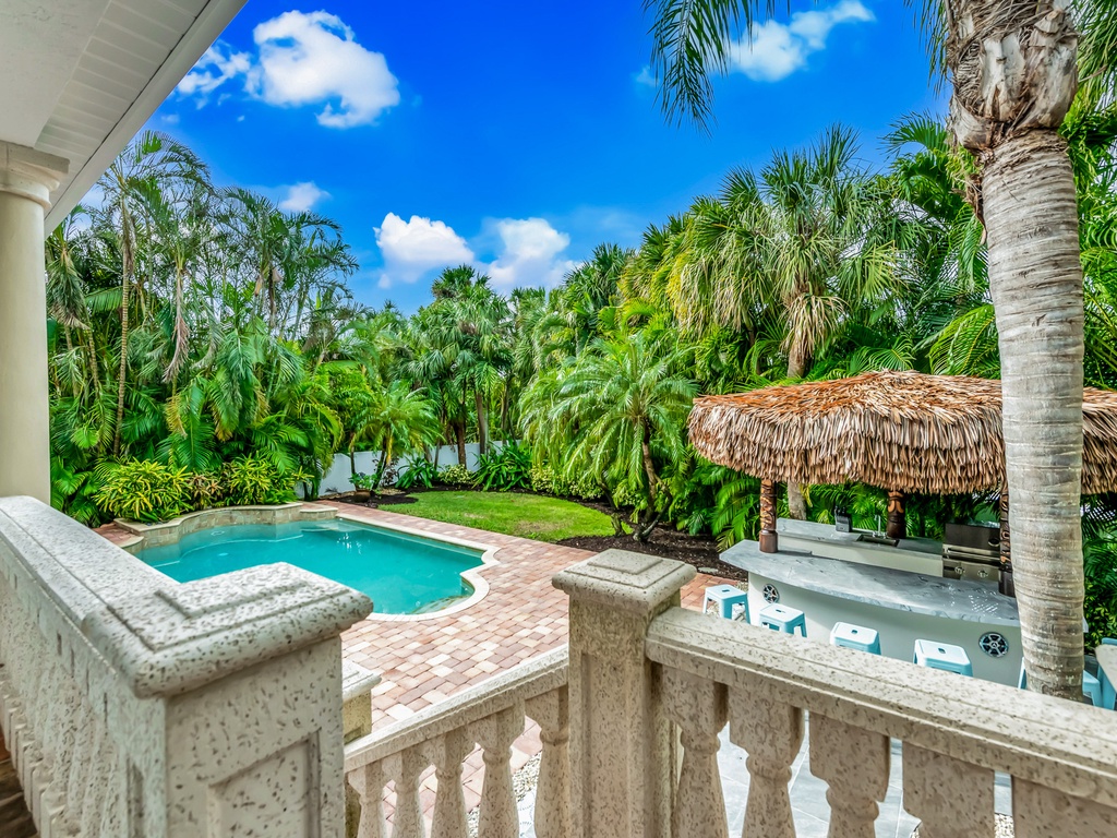 Heated Pool and Tiki Bar