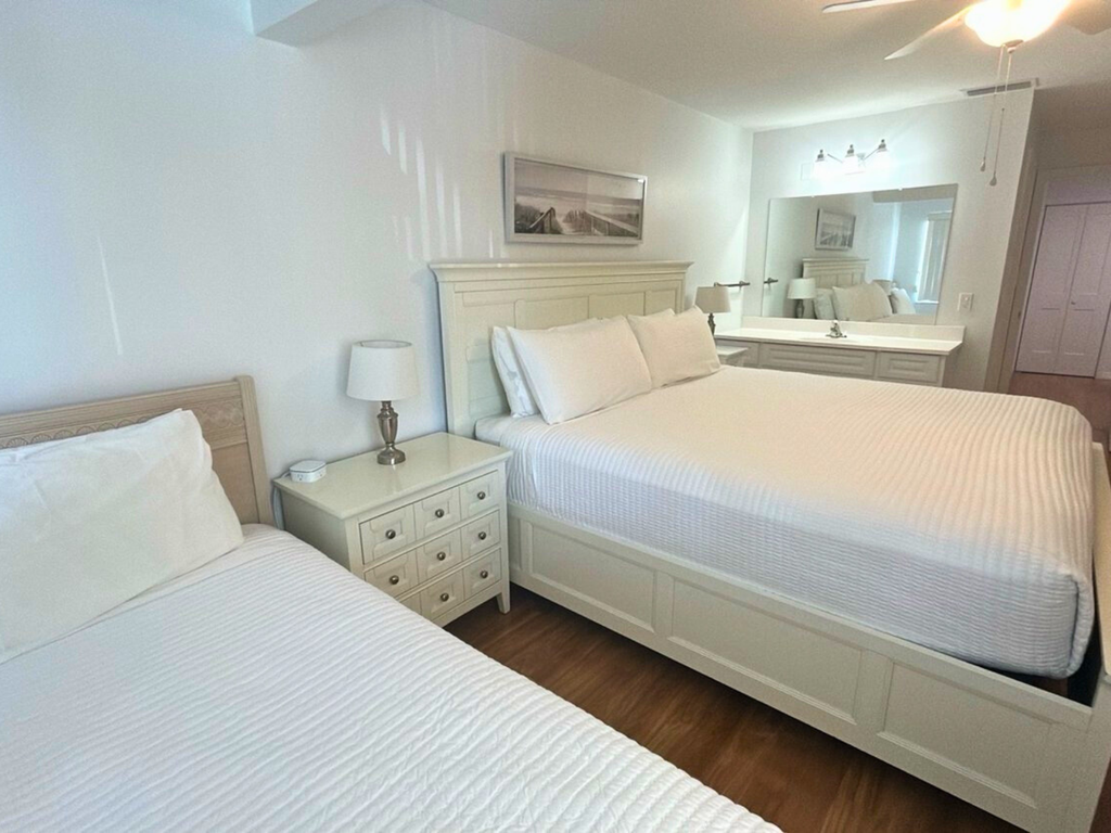 Primary Bedroom, King bed and one twin bed