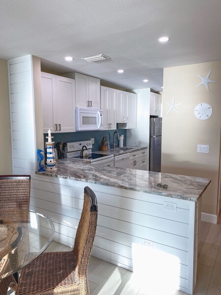 Fully equipped modern kitchen